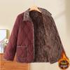 2025 New Style Women's Lightweight Fashion Plus Velvet Cotton Jacket