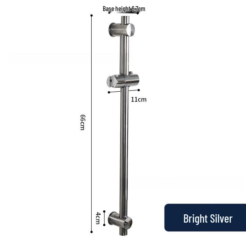 OLOEY Stainless Steel Adjustable Shower Rod