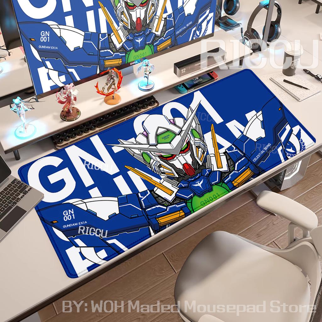 Mechanical Warrior Gundam Mousepad Desktop Mat Gamer Cabinet Mousemat XXL Gaming Mouse Pad Large ESports Desk Mat Gift for Boy