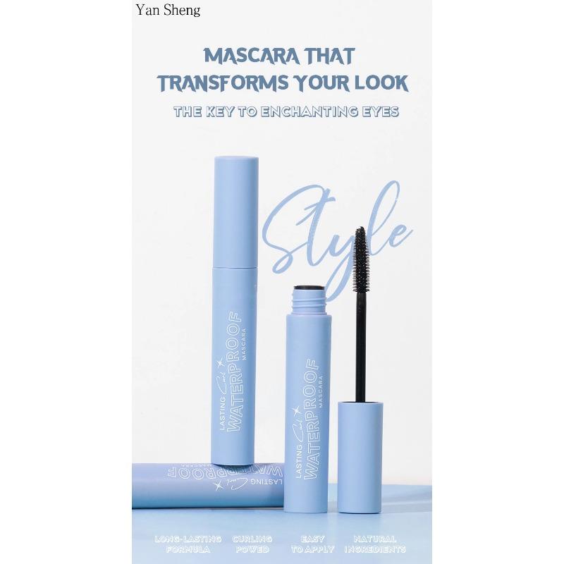 Long-lasting Waterproof Mascara Non-blooming Anti-sweat Women's Curly Thick