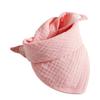 Baby Infants Feeding Bibs Soft Pure Cotton Bandana Saliva Towel Toddler Drool Scarf Newborn Burp Cloth