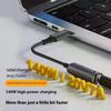 1Pcs Fast Charging Cable For Macbook Huawei 140W Universal Laptop 5V 9V 20V DC Female To USB C Type C PD Power Adapter Converter