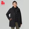 Women's Autumn Winter 3-in-1 Detachable Goose Down Jacket