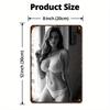 D Vintage x Inch Bikini Goddess Poster D Flat Wall Art for Home Gym Bar Garage Decor