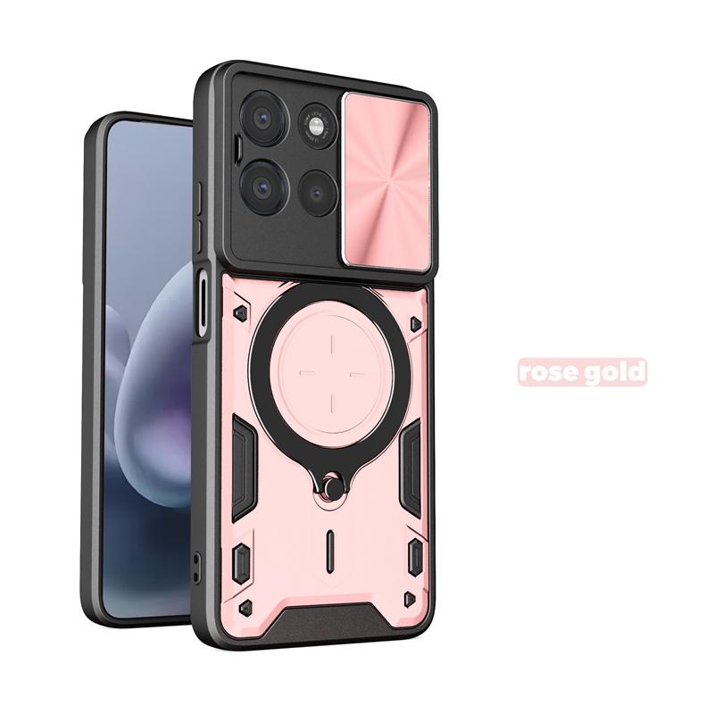 

Kickstand Protective Cover For Motorola Moto G57 Power Case Slider Lens Protection Shockproof Shell Fundas Coque Motorola Moto G57 Power