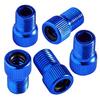 5Pc Presta Valve Adapter Convert Presta to Schrader French/UK to US Inflate Tire Using Standard Pump or Air Compressor Tire Chucks 1