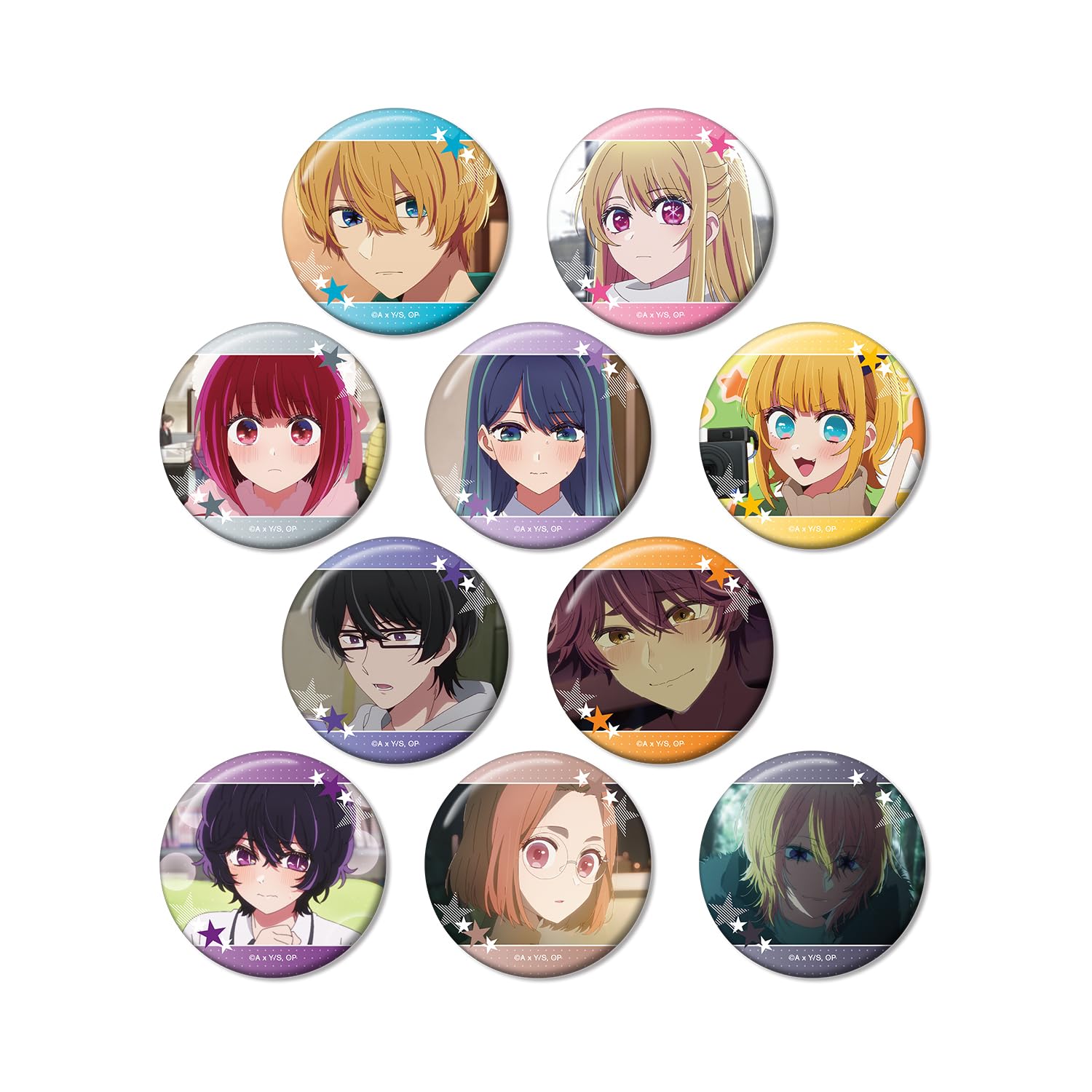 

[Oshi no Ko] [Oshi no Ko] Trading Scene Pins Vol.2 Box of 10
