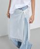 City Breeze Layered Chiffon Skirt_White