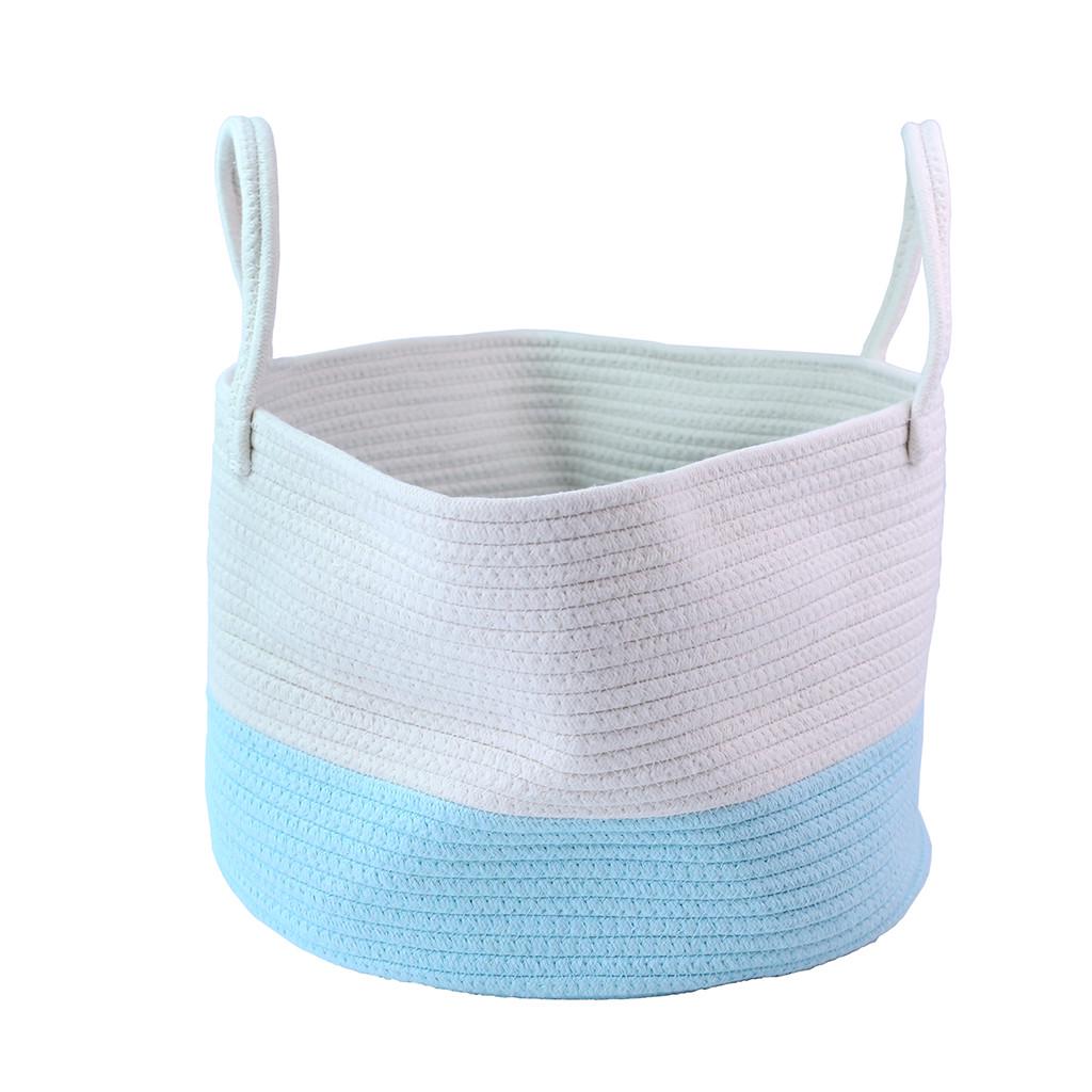 Cotton Thread Basket Home Finishing Cotton rope Storage Basket large Store