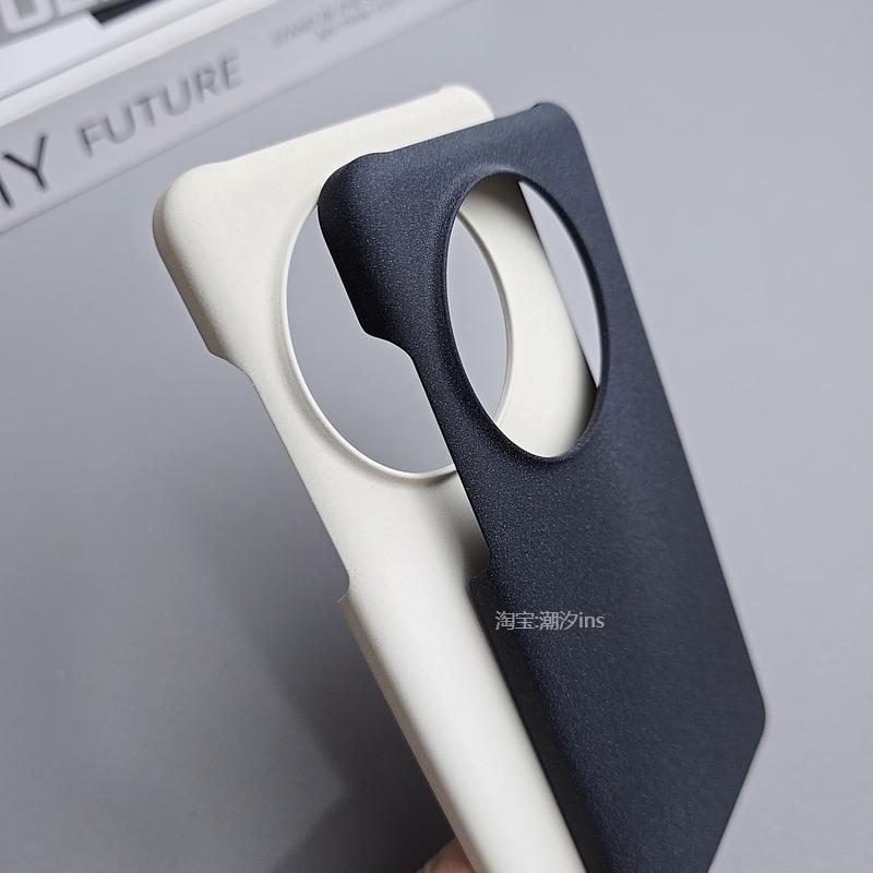 For OnePlus 13 Case Matte Rock Sand PC Hard Lightweight Phone Cover For OnePlus 13 Fingerprint-Resistant Shell Fashion Bumper