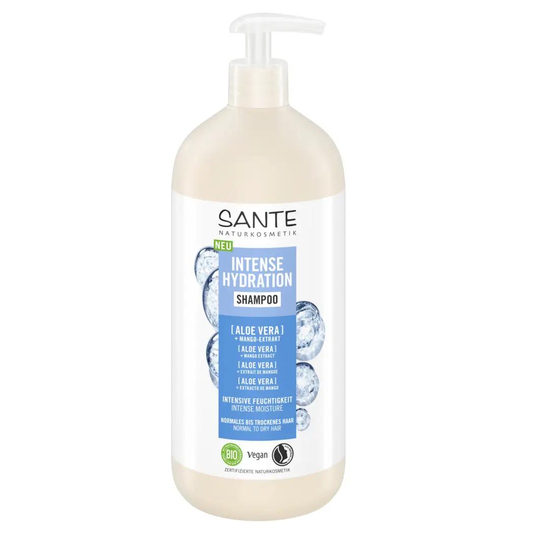 

БИО-Шампунь Intense Hydration для увлажнения волос с алоэ SANTE 950 мл