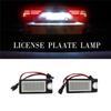 2PCS Error Free 18 LED License Plate Lights Fit For Volvo S80 V70 XC70 S60 XC90