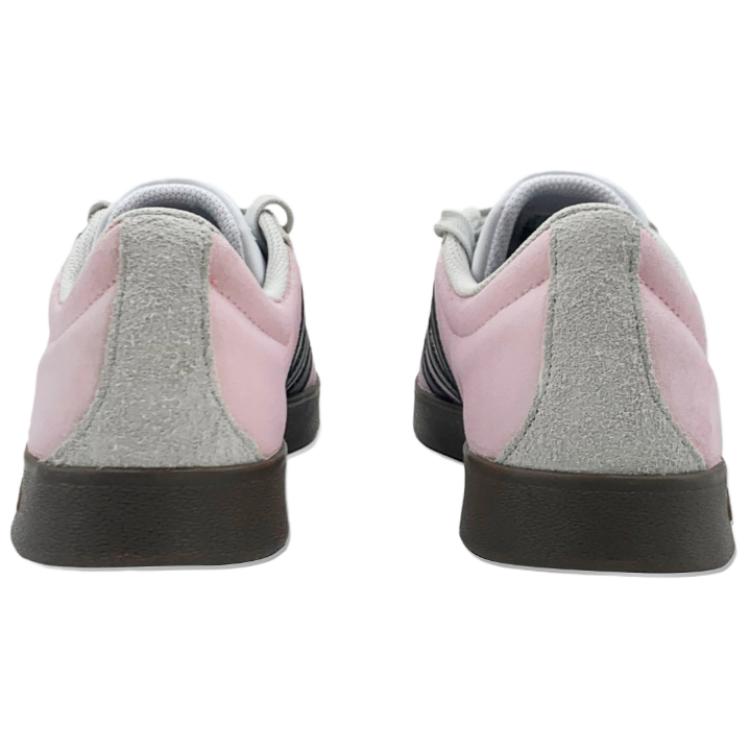 Adidas Neo VL Court 2.0 Frosted Pink Haze Slip Resistant Abrasion Resistant Low top Skateboard Shoes Unisex Light Pink HQ1802(Team551-)