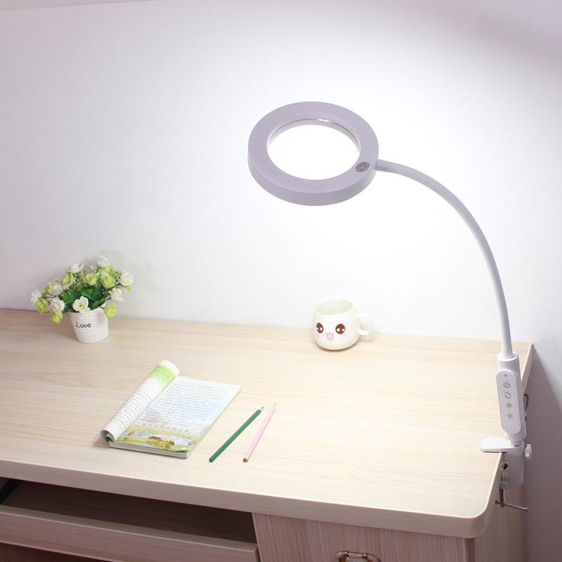 LED Super Bright Nail Art Desk Lamp Clip-On for Beauty Salon, Eyelash Extensions, and Tattoo Lighting