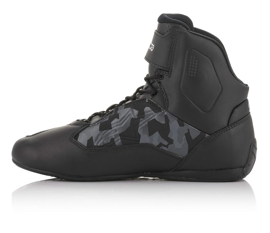 Alpinestars Fahrradschuhe Flow FASTER3 Schuhe Schwarz/Grau Camo/Rot 8.5/26.0cm (251 0219)