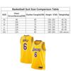 Lakers James  #6 Basketball Jersey Sport Shirts