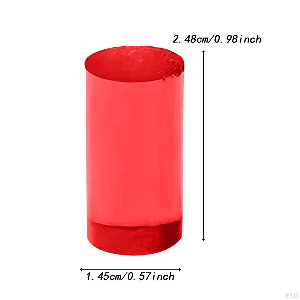 Acrylic Pool Cue Tip, Easy to Install, High Performance, Portable, Billiard Accessories