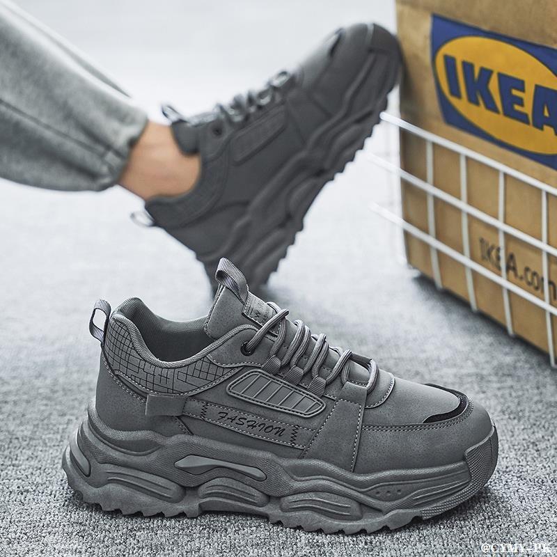 Thick Sole Outdoor Climbing Shoes Wear-resistant Labor Sports Workwear Tide Shoes Soft Sole Comfort Running Shoes Tenis Hombres