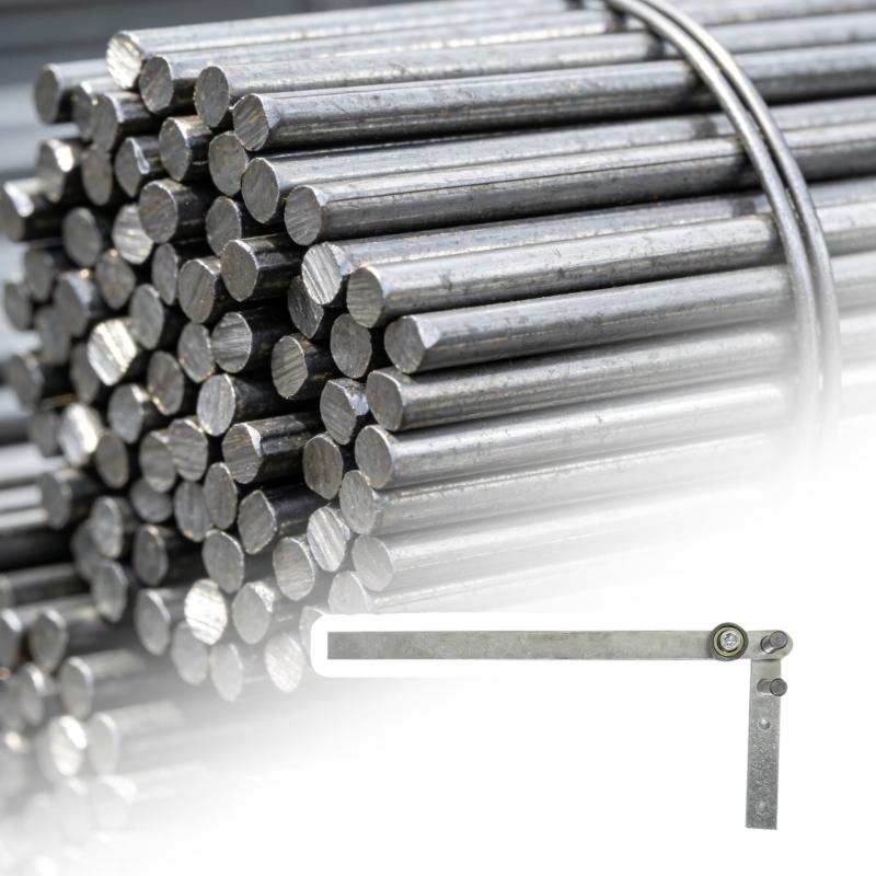 Bending Machine Steel Bar Bender Basket Dustpan Hook Iron Steel Metal Bar Camp Lamp Bracket Manual Accessories