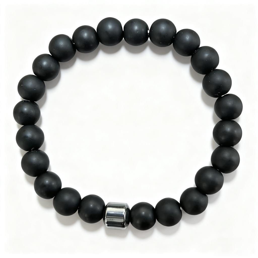 JYL TS Bracelet  Men's Beaded Mixed Design Enhances Grounding & Strength