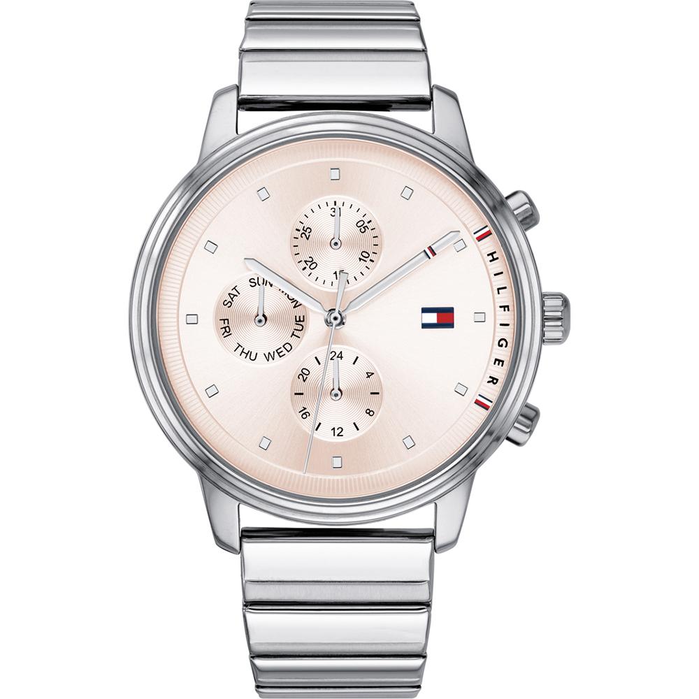Tommy Hilfiger Blake Pink Dial Silver Stainless Steel Bracelet Ladies  Quartz Watch 1781904 розовый