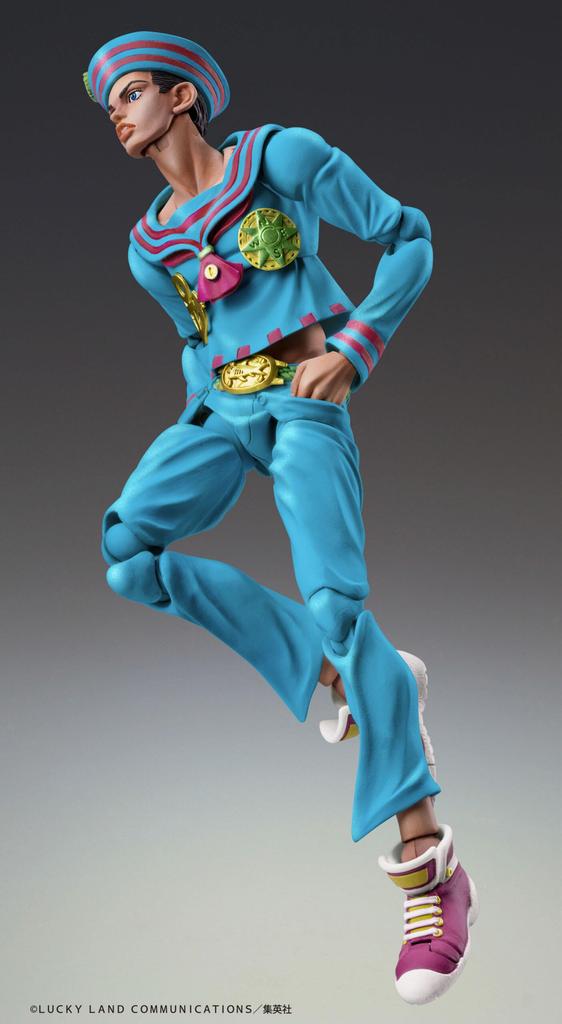 Medicos Entertainment Super Action Statue from Bizarre Adventure Part 8 Josuke Approximately 150mm PVC ABS Nylon Painted Movable Figure "JoJolion"