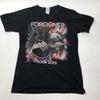 Foreigner 2015 Tour T-Shirt Adler Gitarre Bandlogo Beidseitig Kleines Schwarzes T-Shirt