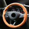 Car Steering Wheel Cover Universal 38cm Hand Sewing Solid Color Suede Braid For Car Steering Wheel Protection Vehicle