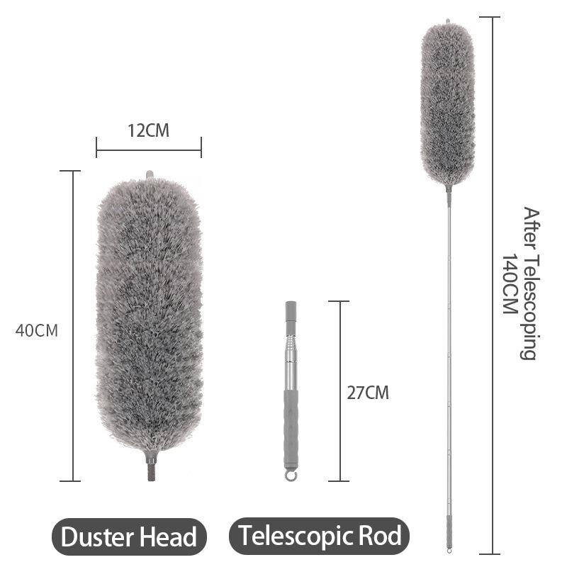 Extendable Microfiber Duster Retractable Duster Brush Household Cleaning Tools Dust Remover Brush For Dust Cleaning CCD001