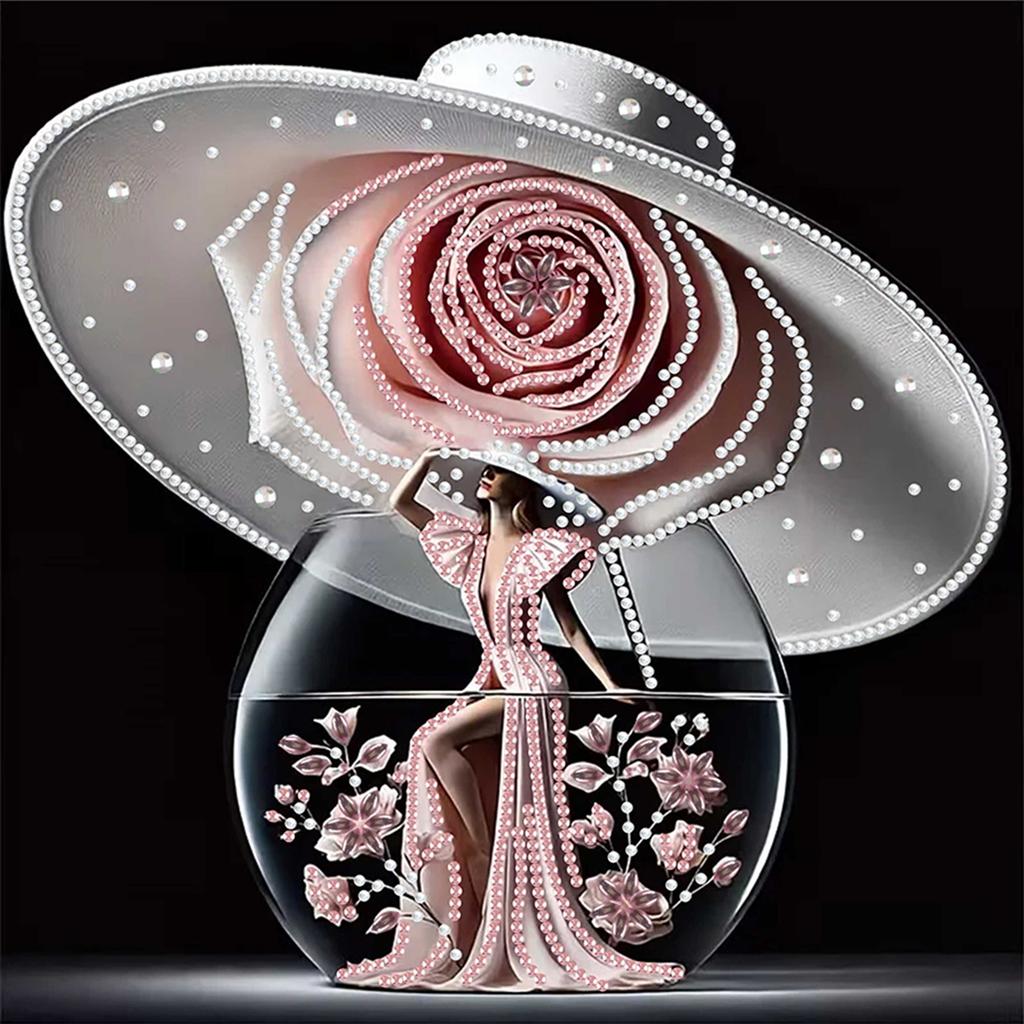 Schönheit Spezielle Form 5D DIY Teilbohrer Diamantmalerei Set für Erwachsene Anfänger Heimdekoration Diamanten Punkte Edelstein Kunst Sets 30x30cm