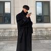 Woolen Coat Men's Winter Thickened Mid-length Korean Style Trendy High-end Knee-high Windbreaker Woolen Coat