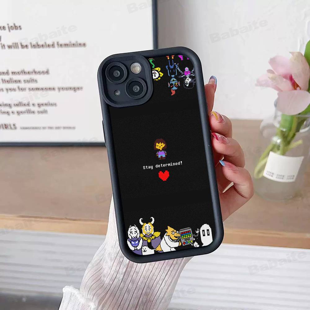 U-Undertale Spiel Handyhülle Für IPhone 17 16 15 14 13 Pro Max Plus 12 11 Hülle