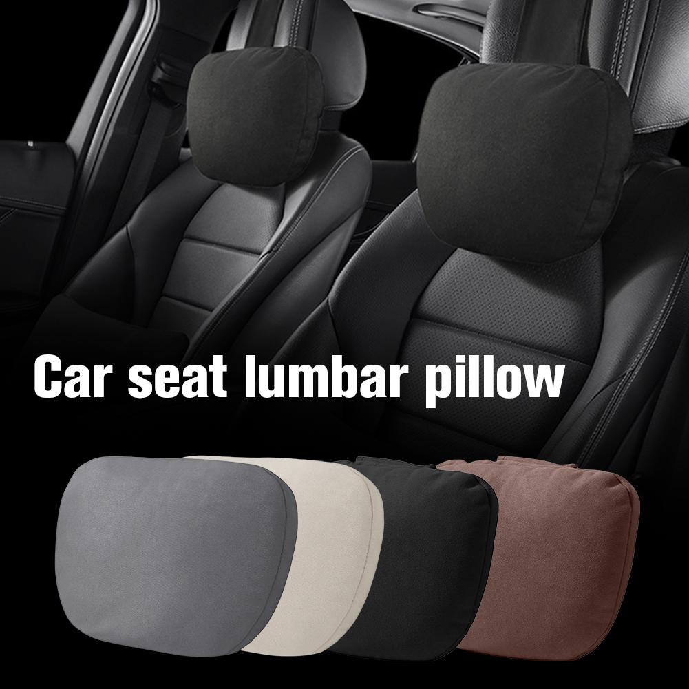 Universal Car Headrest Pillow For Most Vehicles  4 Seasons Neck & Back Support With Lumbar Cushion Automotive Interior Access