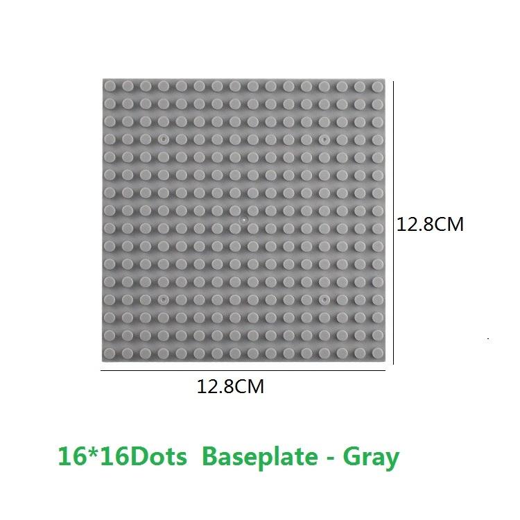 Non-Toxic Single Double Sided 32X32 16X16 16X32 Dots Classic Base Plates Blocks Diy Small Size Bricks Baseplates Construction Building Toy