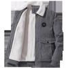 Men's 2025 Corduroy Lamb Wool Coat - Velvet Lined Cotton Winter Jacket