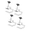 4PCS Drawer Fixing Clip Thickened Stainless Steel Non Slip Cabinet Drawer Installation Clamp
