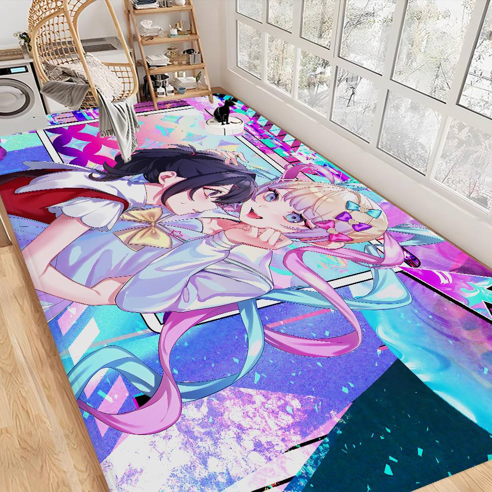 NEEDY GIRL OVERDOSE Floor Mat Kids Room Bedroom Decoration Balcony Anti-Slip Doormat Living Room Welcome Rug