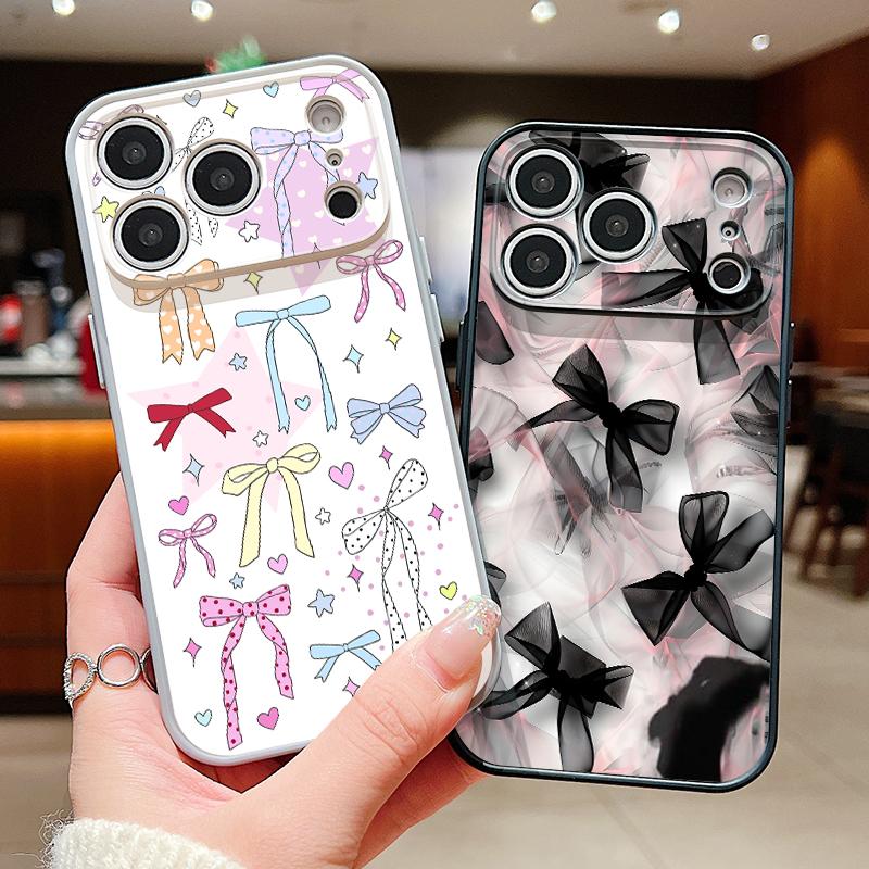 Buntes Schleifenmuster Hülle Für iPhone 17 Pro Max iPhone 16 Pro Max 15 14 13 Magnetisch Für Magsafe Hybrid TPU+PC Matte Abdeckung
