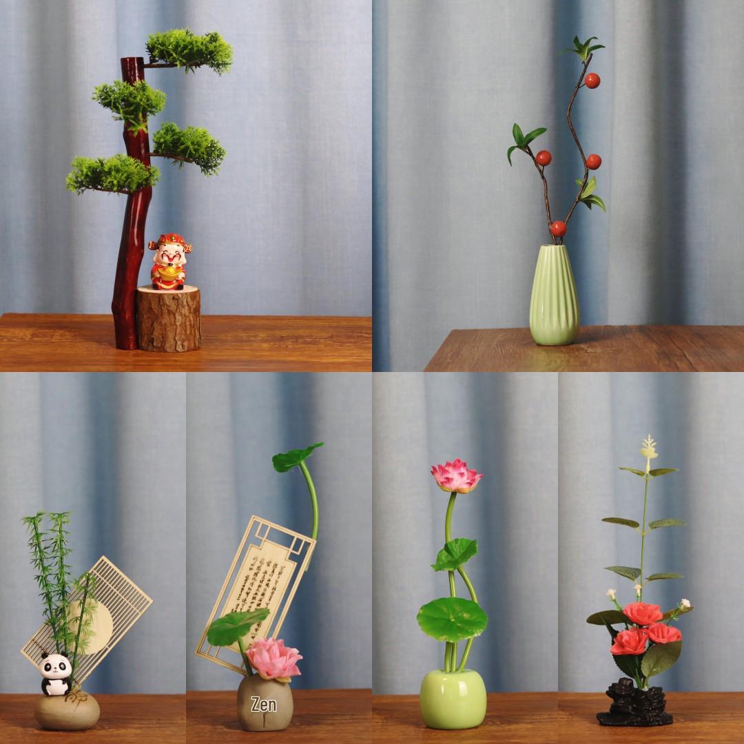 Декор кухни отеля Xianci: Креативные украшения для сашими и цветы для оформления холодных блюд. Deep Pink Wintersweet