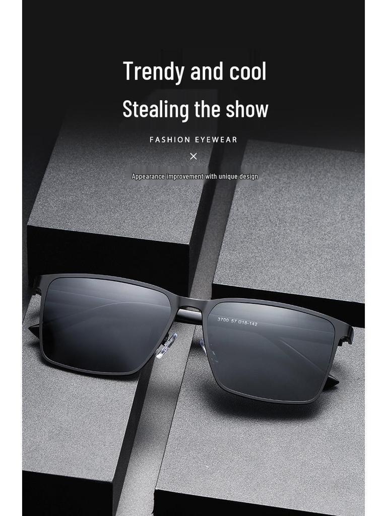 Men's Polarized UV Protection Sunglasses - Trendy for Fishing, Riding, and Driving