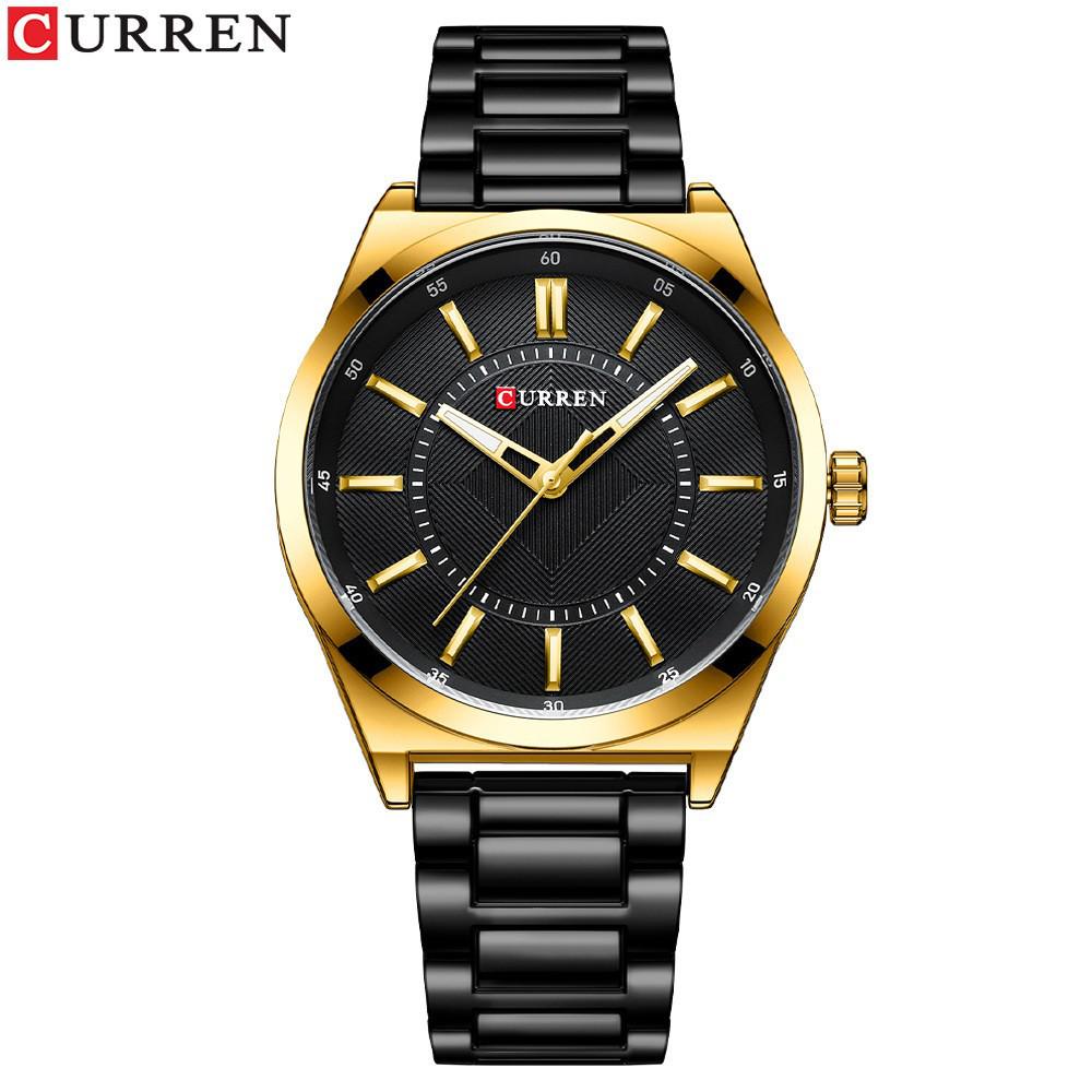 Curren 8407 Men's Quartz Business Watch with Steel Band