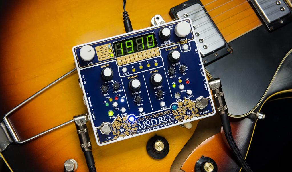 Electro Harmonix Mod Rex Compact Effector Modulation Electro Harmonix
