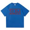 Sakamoto Days T-Shirt Heiß UnisexUnisex Anime Shin Taro Sakamoto T-Shirt Unisex Buchstabendruck Zurückgezogen Land Schlank Baumwolle T-Shirts