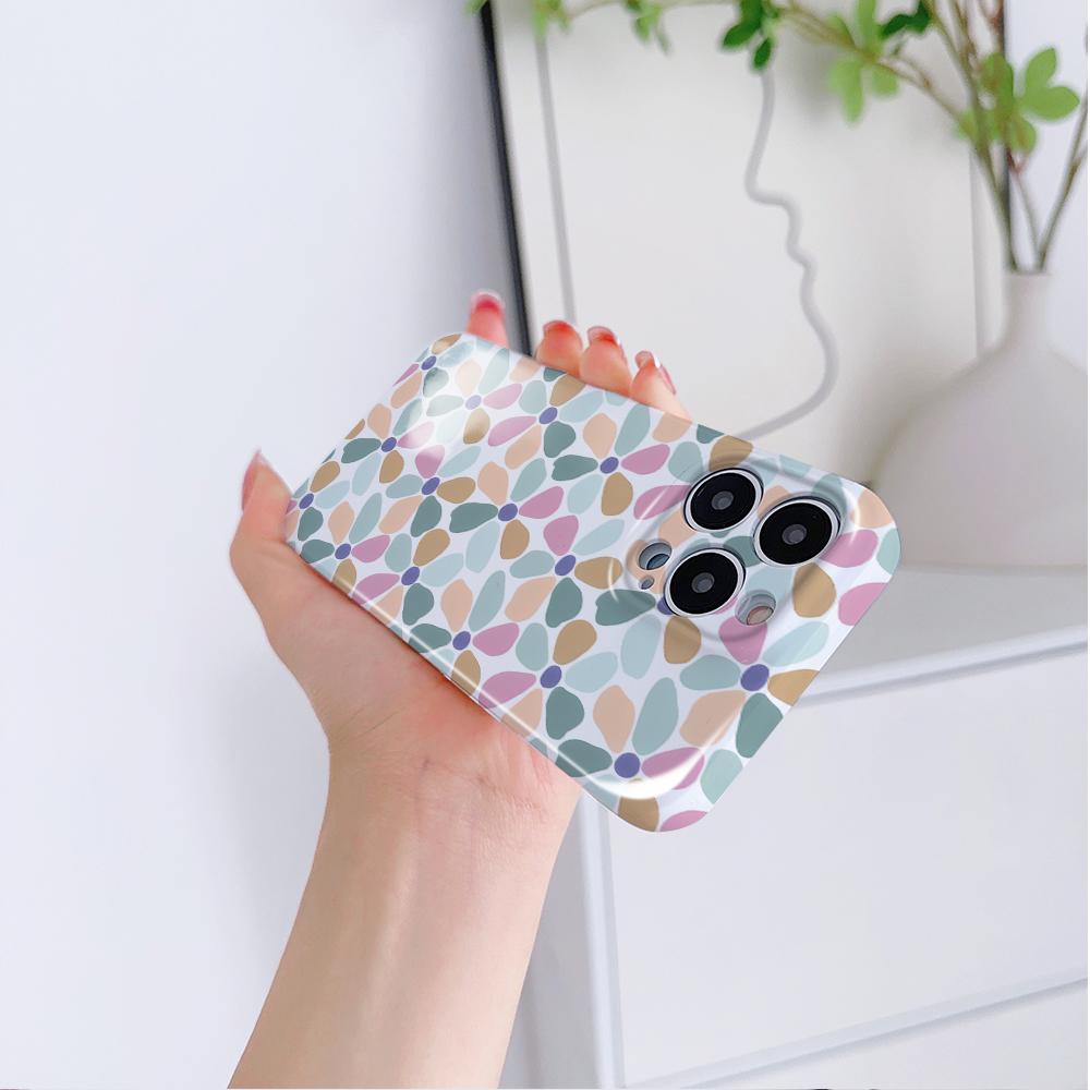 All-inclusive Film Handyhülle Cartoon Mode Design Hartschale Vollständige Abdeckung Kameraschutzhülle für iPhone Huawei Honor Vivo Google