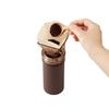 MOTTERU Coffee Drip Thermos Bottle 300ml (Brown)  Thermos Stainless Steel Bottle for Hot Coffee, Double-Layered Vacuum Wall, Insulated for Hot and