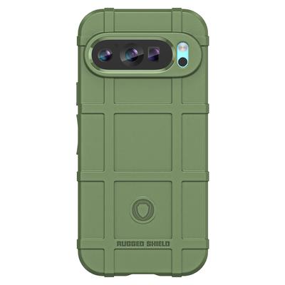 For Google Pixel 9 Pro XL TPU Case Square Grid Texture Mobile Phone Cover