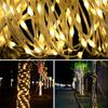 20M 50M 100M PVC Christmas Garland Light Outdoor Plug In Christmas Tree Rope Fairy Light Waterproof Tube String Light