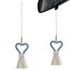 Car Rearview Mirror Pendant Hanging Keychain Accessories Woman Gift Handmade Decoeation Bag Pendant Car Decoration Accessories