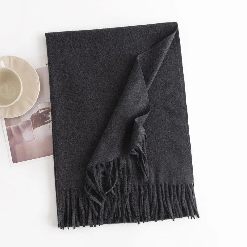 Cashmere Scarves for Women  Winter Shawls Warm Wraps Lady Pashmina Solid Print Blanket Scarf Neck Headband Hijabs Stoles