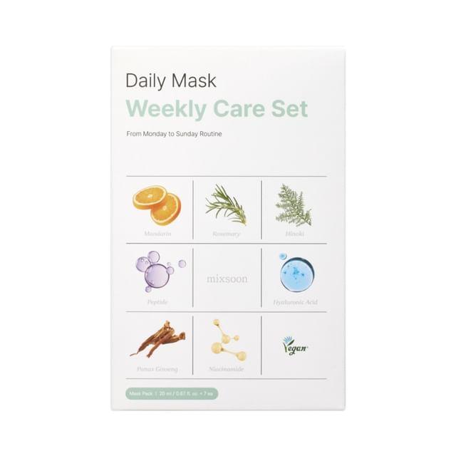 mixsoon - Daily Mask Weekly Care Set 20ml x 7 sheets
